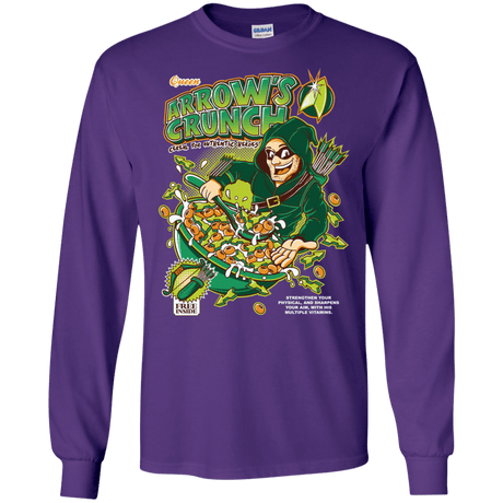 T-Shirts Purple / S Arrow's Crunch Men's Long Sleeve T-Shirt