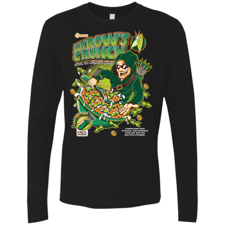T-Shirts Black / S Arrow's Crunch Men's Premium Long Sleeve