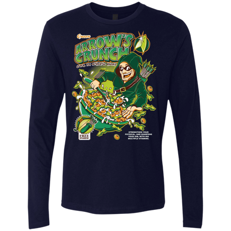 T-Shirts Midnight Navy / S Arrow's Crunch Men's Premium Long Sleeve