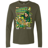 T-Shirts Military Green / S Arrow's Crunch Men's Premium Long Sleeve