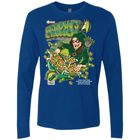 T-Shirts Royal / S Arrow's Crunch Men's Premium Long Sleeve