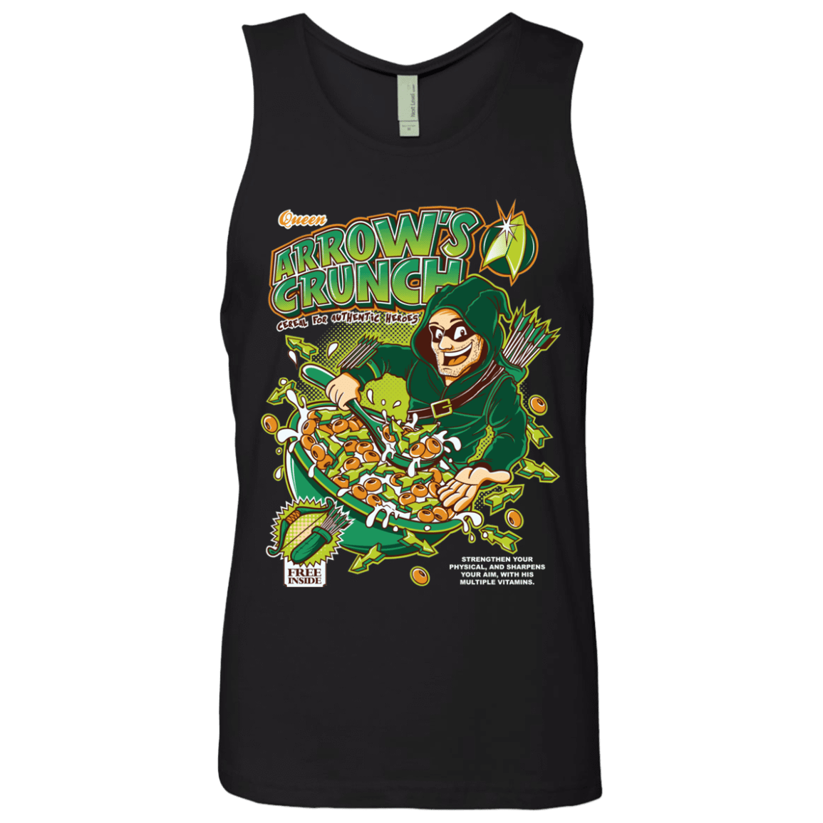 T-Shirts Black / S Arrow's Crunch Men's Premium Tank Top