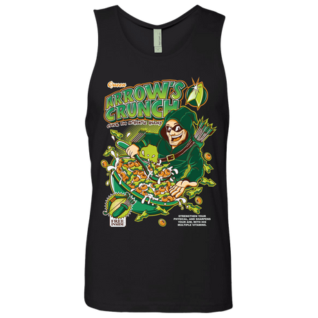 T-Shirts Black / S Arrow's Crunch Men's Premium Tank Top