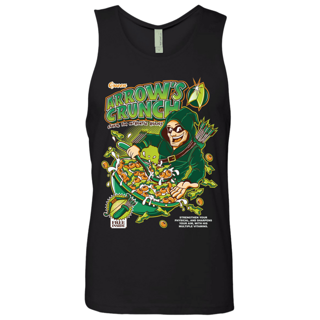 T-Shirts Black / S Arrow's Crunch Men's Premium Tank Top