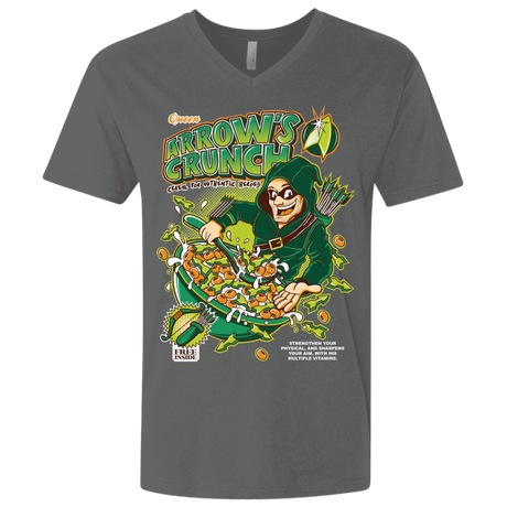 T-Shirts Heavy Metal / X-Small Arrow's Crunch Men's Premium V-Neck