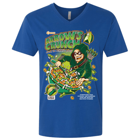 T-Shirts Royal / X-Small Arrow's Crunch Men's Premium V-Neck