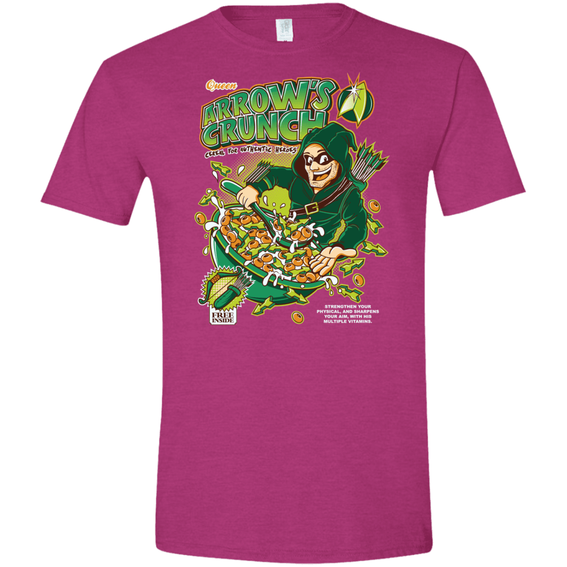 T-Shirts Antique Heliconia / S Arrow's Crunch Men's Semi-Fitted Softstyle