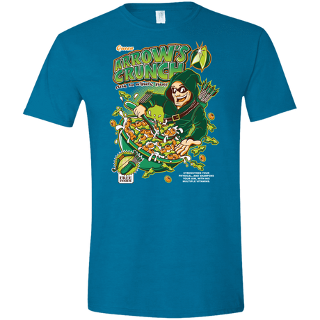 T-Shirts Antique Sapphire / S Arrow's Crunch Men's Semi-Fitted Softstyle