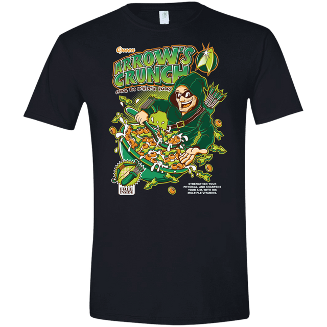 T-Shirts Black / X-Small Arrow's Crunch Men's Semi-Fitted Softstyle