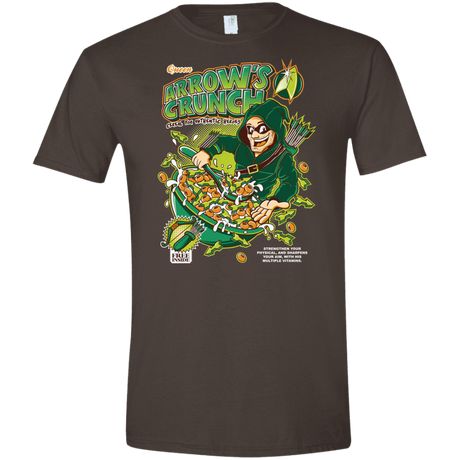 T-Shirts Dark Chocolate / S Arrow's Crunch Men's Semi-Fitted Softstyle