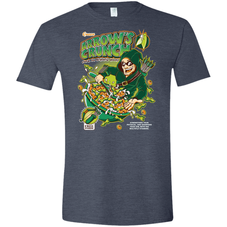 T-Shirts Heather Navy / S Arrow's Crunch Men's Semi-Fitted Softstyle