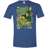 T-Shirts Heather Royal / X-Small Arrow's Crunch Men's Semi-Fitted Softstyle