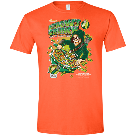 T-Shirts Orange / S Arrow's Crunch Men's Semi-Fitted Softstyle