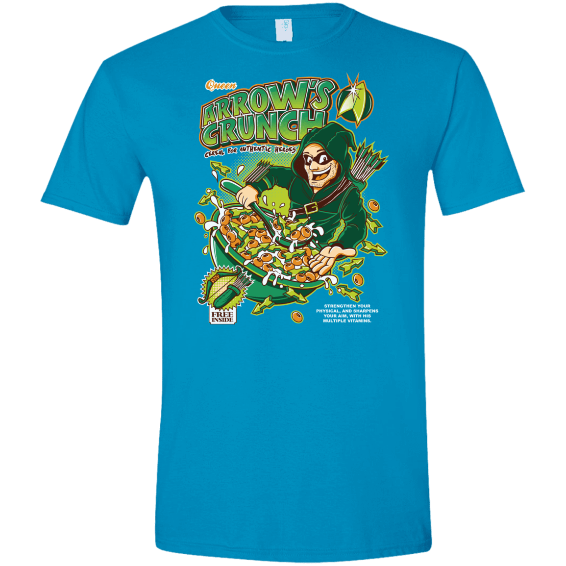 T-Shirts Sapphire / S Arrow's Crunch Men's Semi-Fitted Softstyle