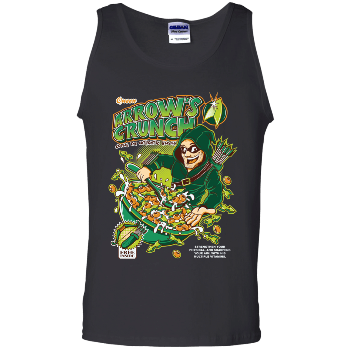 T-Shirts Black / S Arrow's Crunch Men's Tank Top