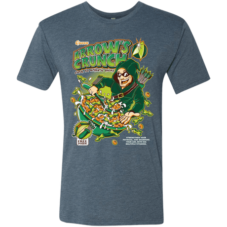 T-Shirts Indigo / S Arrow's Crunch Men's Triblend T-Shirt