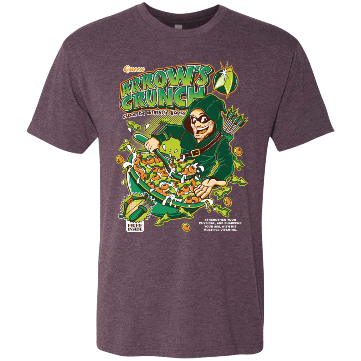 T-Shirts Vintage Purple / S Arrow's Crunch Men's Triblend T-Shirt