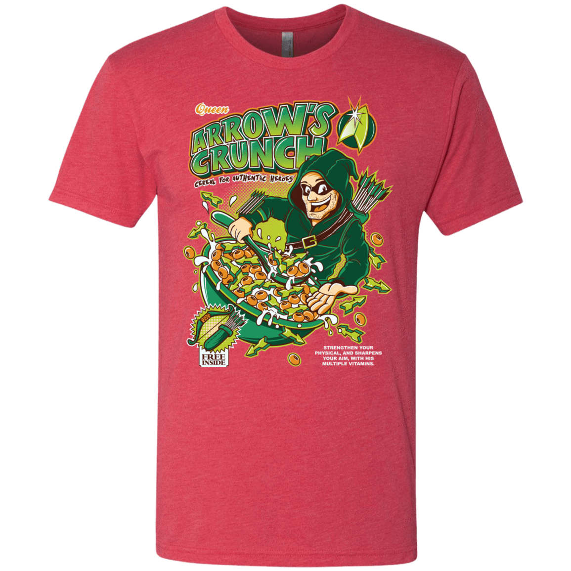 T-Shirts Vintage Red / S Arrow's Crunch Men's Triblend T-Shirt