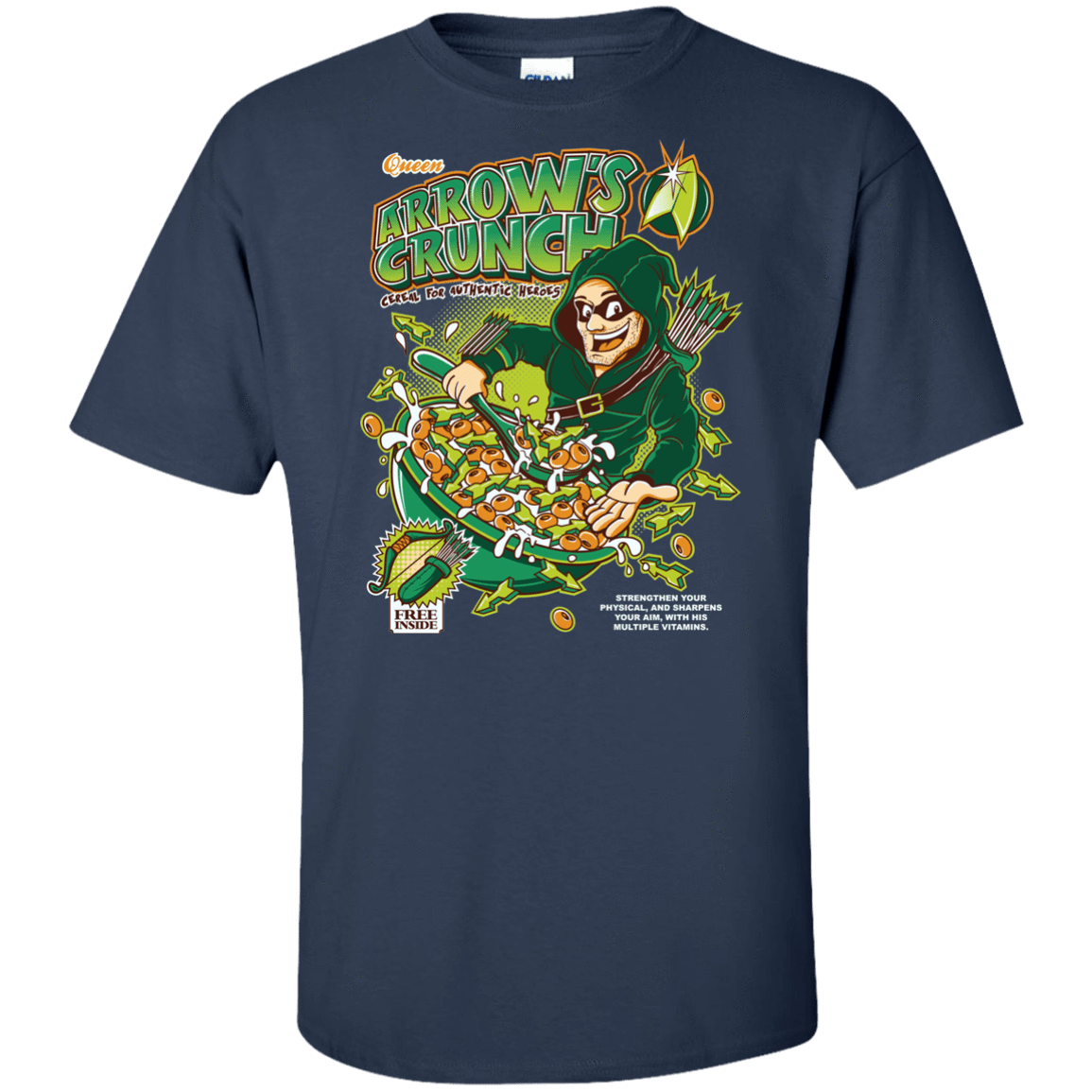 T-Shirts Navy / XLT Arrow's Crunch Tall T-Shirt