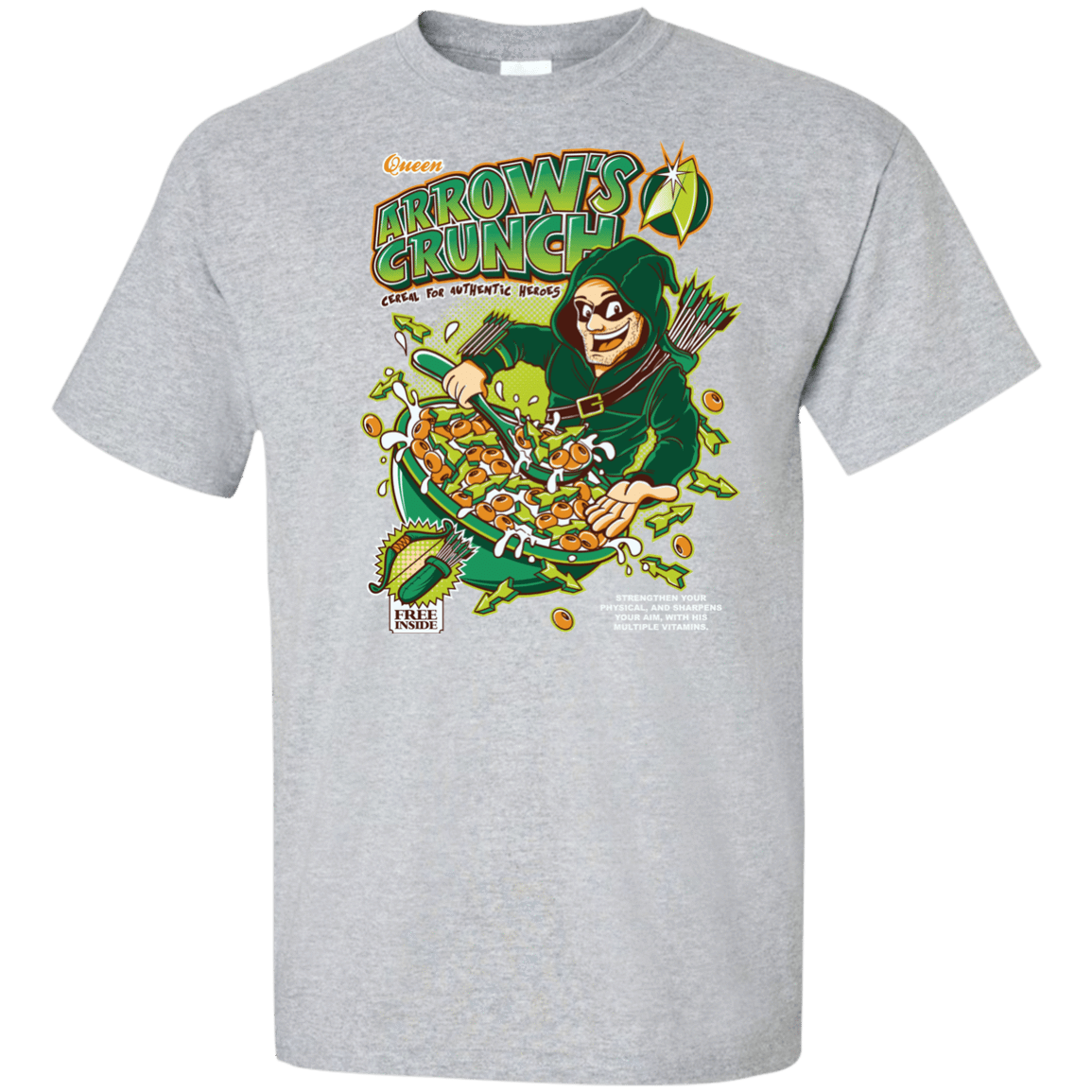 T-Shirts Sport Grey / XLT Arrow's Crunch Tall T-Shirt