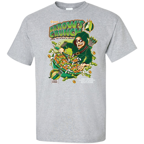 T-Shirts Sport Grey / XLT Arrow's Crunch Tall T-Shirt