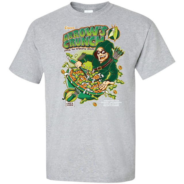 T-Shirts Sport Grey / XLT Arrow's Crunch Tall T-Shirt