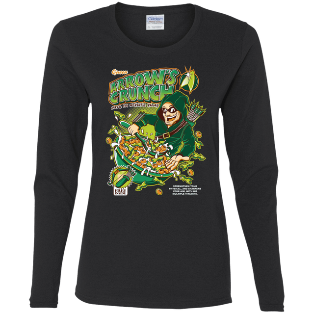 T-Shirts Black / S Arrow's Crunch Women's Long Sleeve T-Shirt