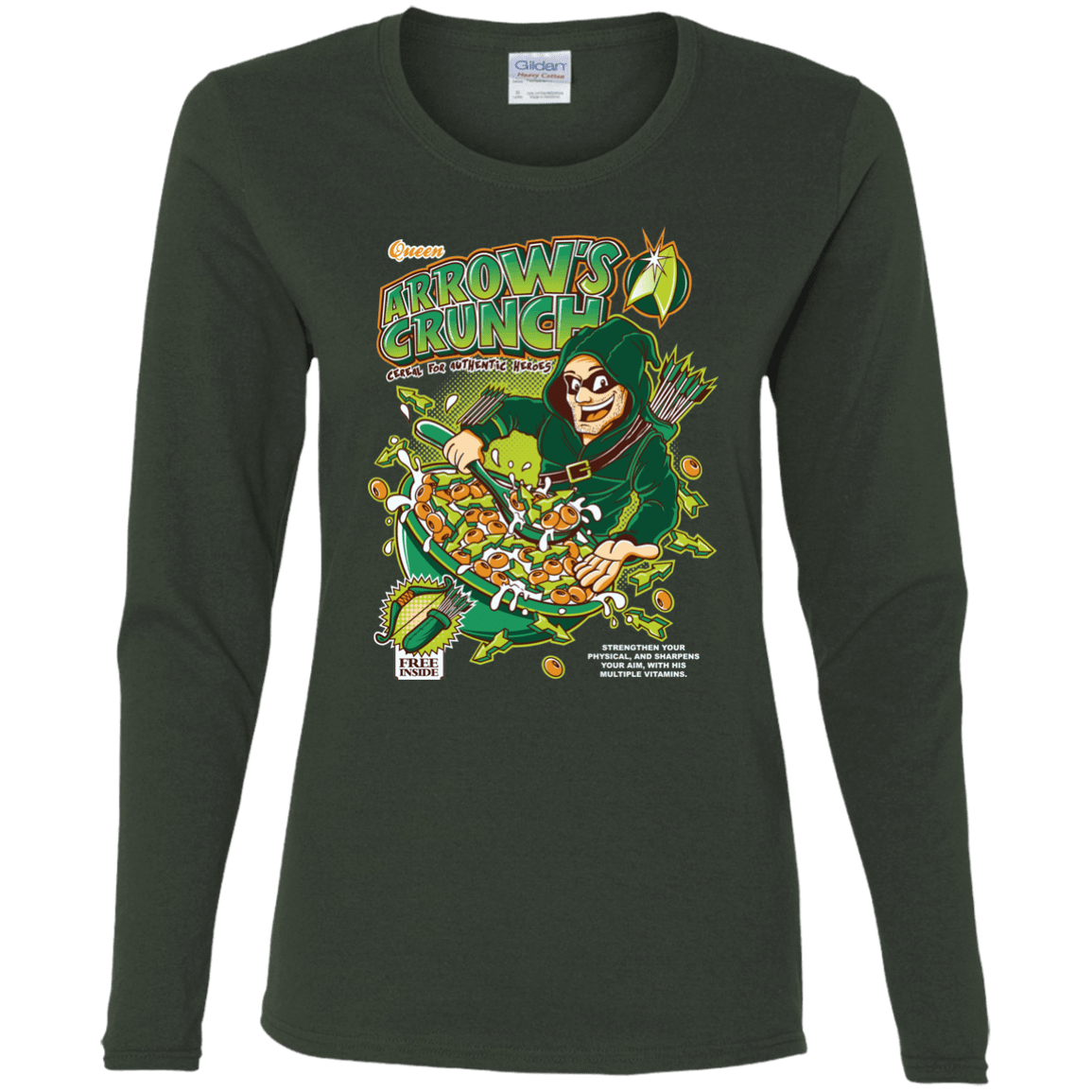 T-Shirts Forest / S Arrow's Crunch Women's Long Sleeve T-Shirt