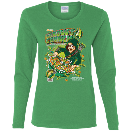 T-Shirts Irish Green / S Arrow's Crunch Women's Long Sleeve T-Shirt