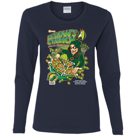 T-Shirts Navy / S Arrow's Crunch Women's Long Sleeve T-Shirt