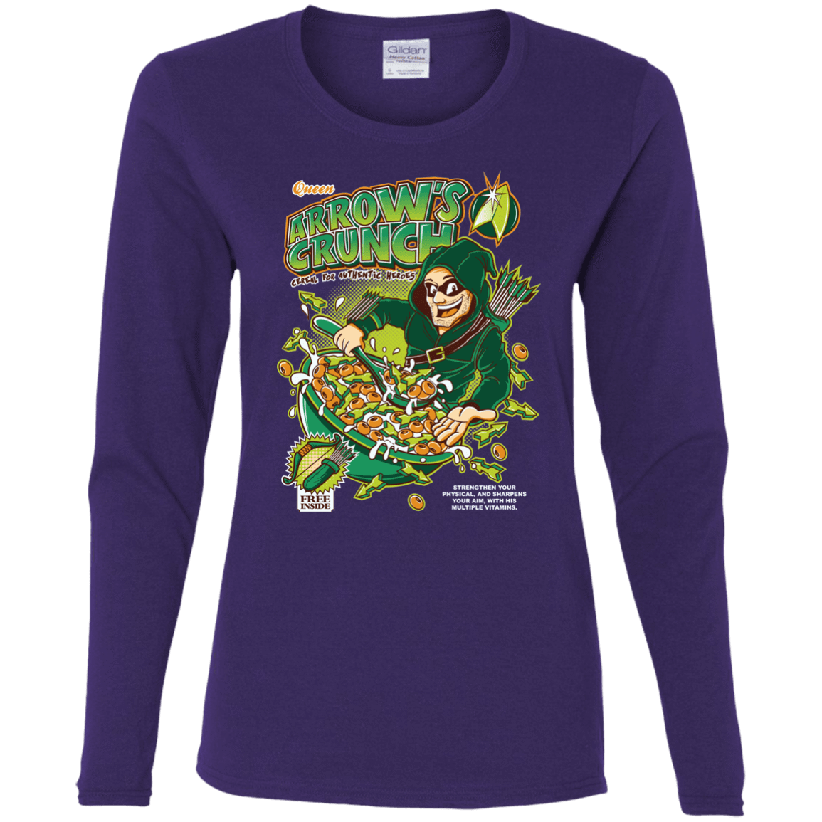 T-Shirts Purple / S Arrow's Crunch Women's Long Sleeve T-Shirt