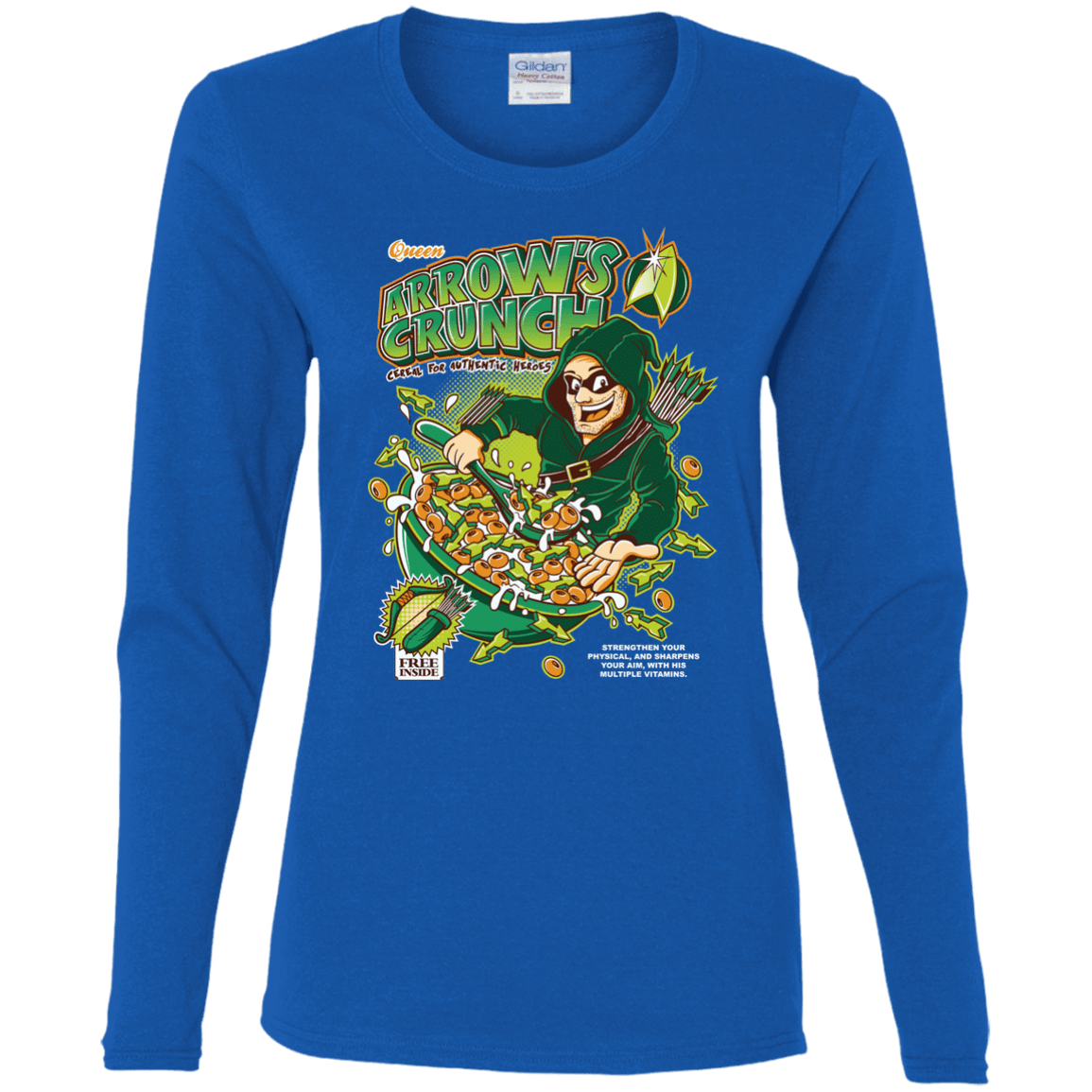 T-Shirts Royal / S Arrow's Crunch Women's Long Sleeve T-Shirt