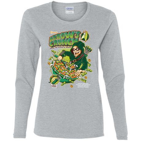 T-Shirts Sport Grey / S Arrow's Crunch Women's Long Sleeve T-Shirt