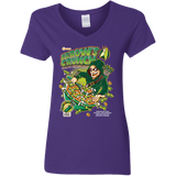 T-Shirts Purple / S Arrow's Crunch Women's V-Neck T-Shirt