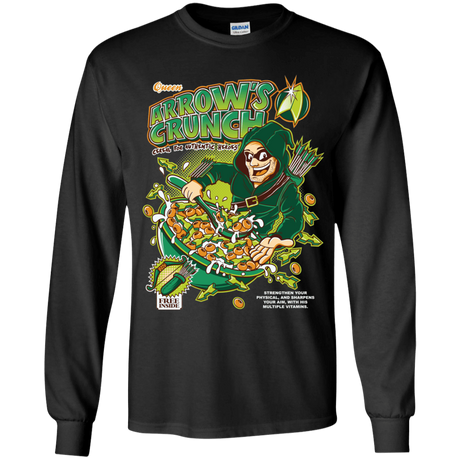 T-Shirts Black / YS Arrow's Crunch Youth Long Sleeve T-Shirt