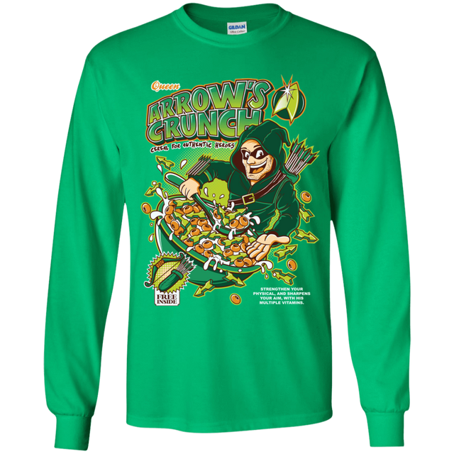 T-Shirts Irish Green / YS Arrow's Crunch Youth Long Sleeve T-Shirt