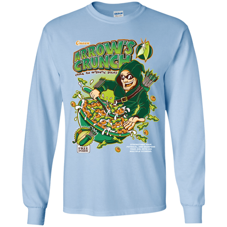 T-Shirts Light Blue / YS Arrow's Crunch Youth Long Sleeve T-Shirt