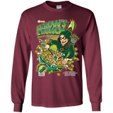 T-Shirts Maroon / YS Arrow's Crunch Youth Long Sleeve T-Shirt