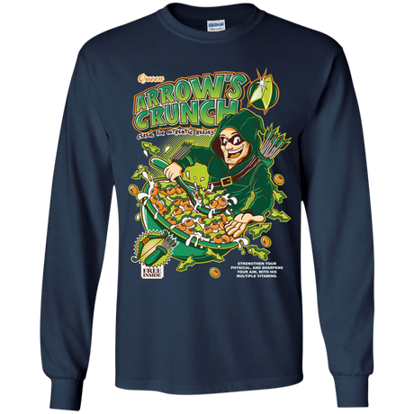 T-Shirts Navy / YS Arrow's Crunch Youth Long Sleeve T-Shirt