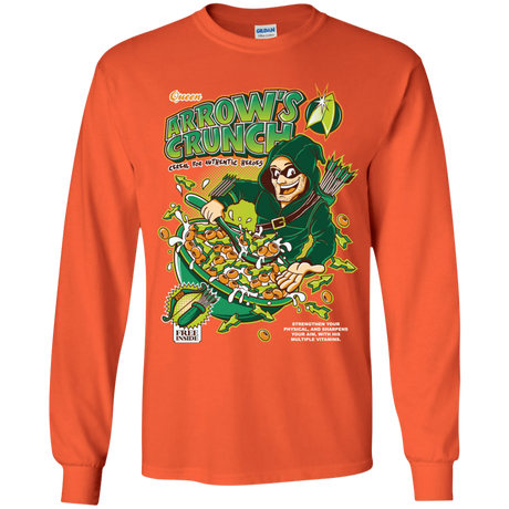 T-Shirts Orange / YS Arrow's Crunch Youth Long Sleeve T-Shirt