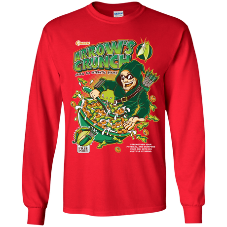 T-Shirts Red / YS Arrow's Crunch Youth Long Sleeve T-Shirt