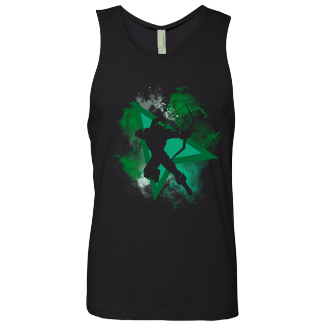 T-Shirts Black / Small Arrow Space Men's Premium Tank Top