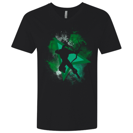 T-Shirts Black / X-Small Arrow Space Men's Premium V-Neck
