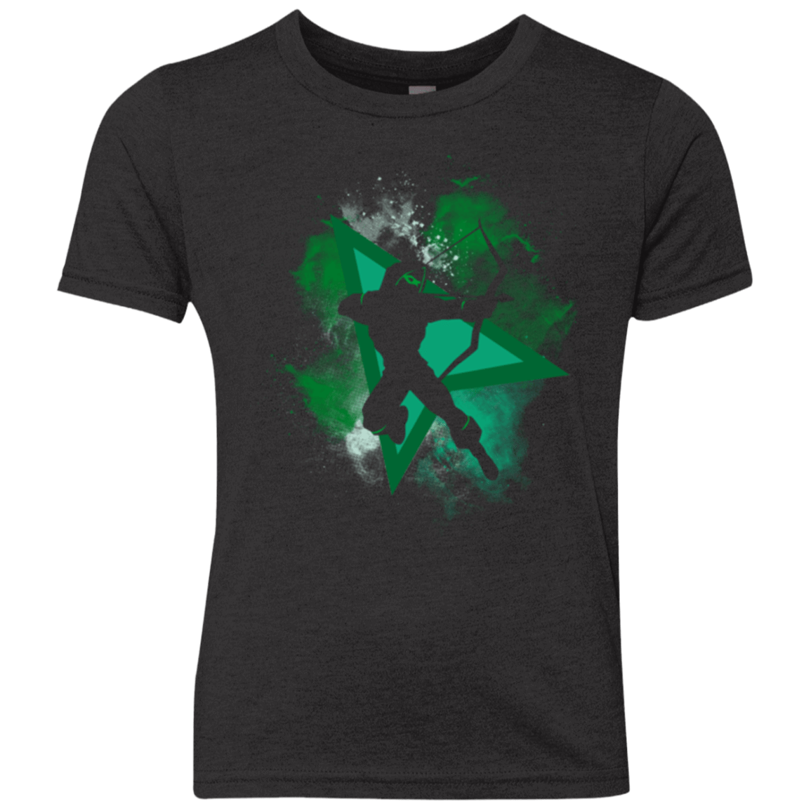 T-Shirts Vintage Black / YXS Arrow Space Youth Triblend T-Shirt