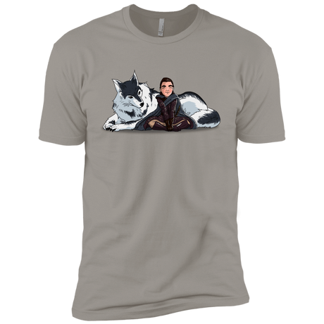 T-Shirts Light Grey / YXS Arya and Nymeria Boys Premium T-Shirt
