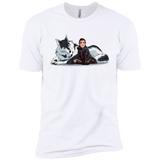 T-Shirts White / YXS Arya and Nymeria Boys Premium T-Shirt