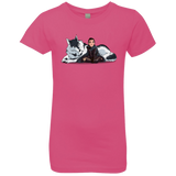 T-Shirts Hot Pink / YXS Arya and Nymeria Girls Premium T-Shirt