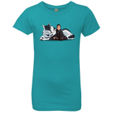 T-Shirts Tahiti Blue / YXS Arya and Nymeria Girls Premium T-Shirt