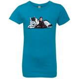 T-Shirts Turquoise / YXS Arya and Nymeria Girls Premium T-Shirt