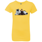T-Shirts Vibrant Yellow / YXS Arya and Nymeria Girls Premium T-Shirt